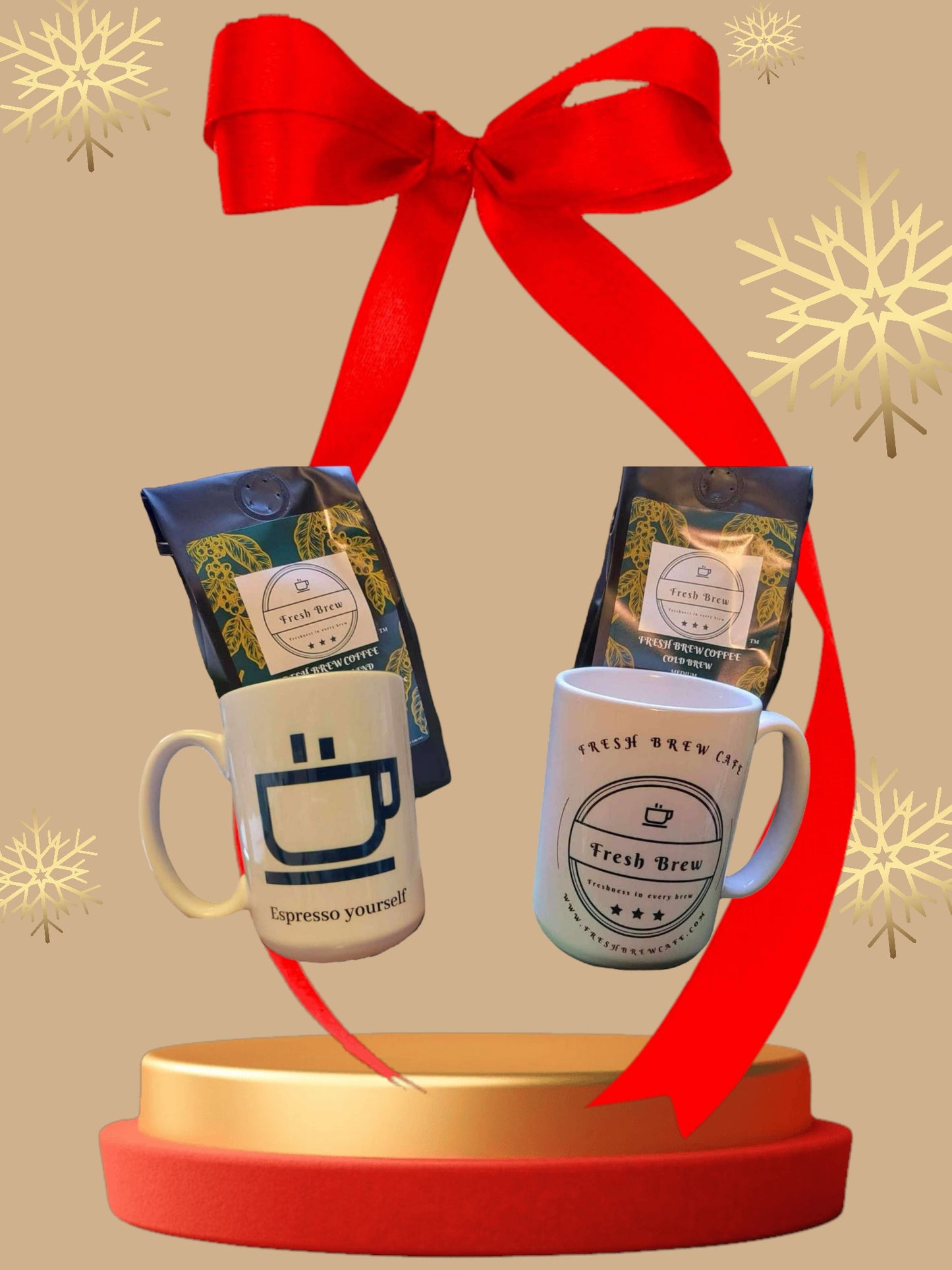 Fresh Brew Coffee gift basket