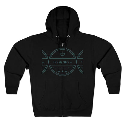 Unisex Premium FBC Hoodie mit durchgehendem Reißverschluss 